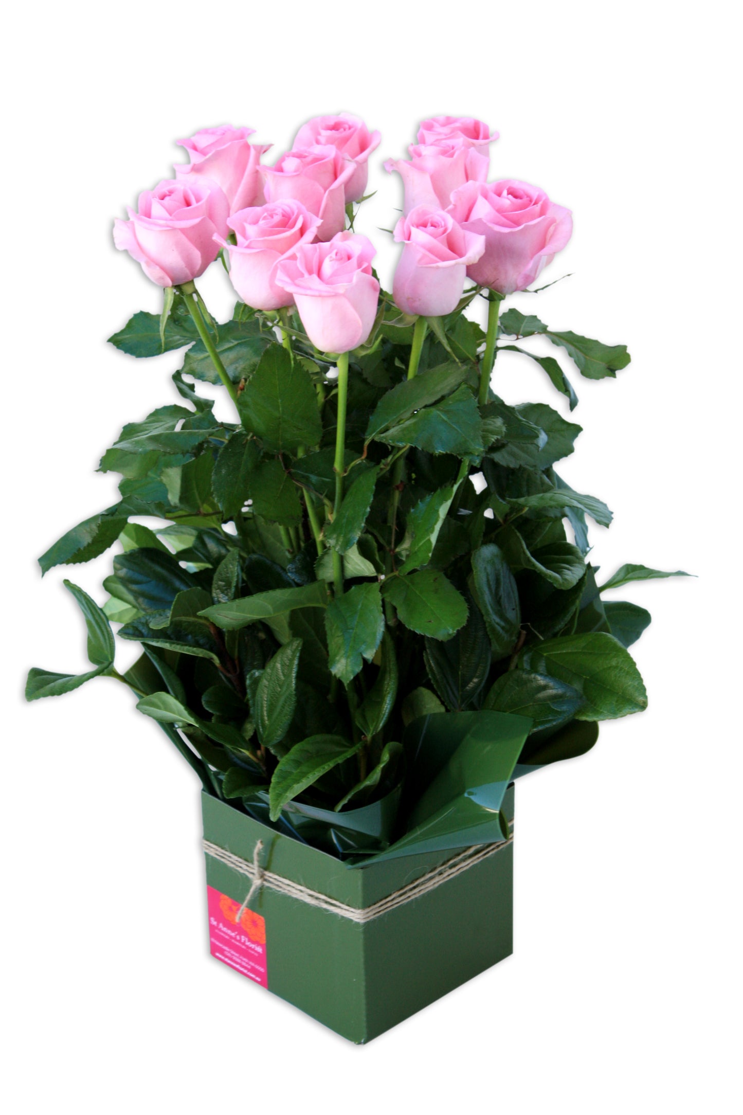 Box Arrangement of Roses