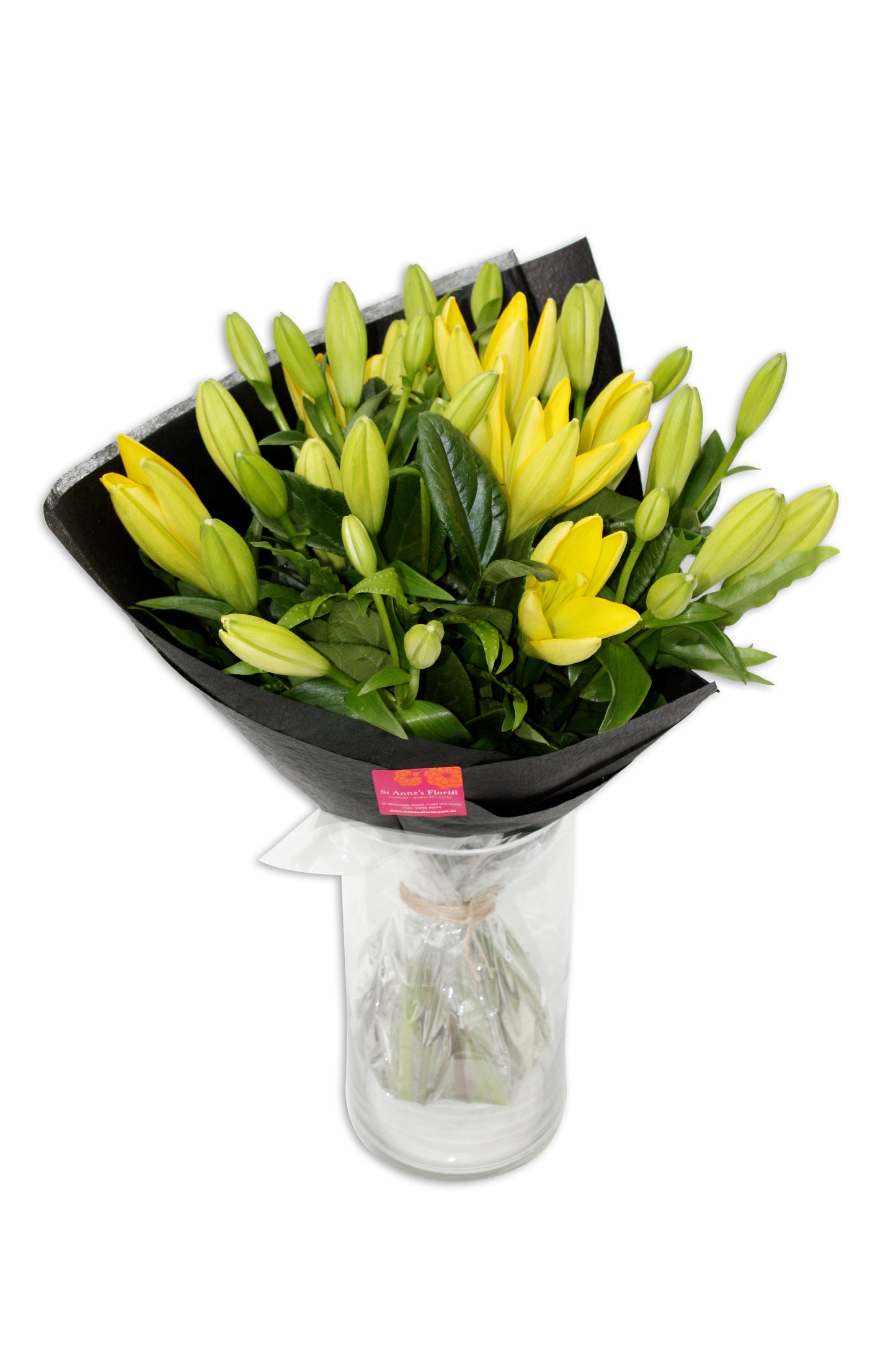 Bunch of Bright Liliums Flower Bouquet