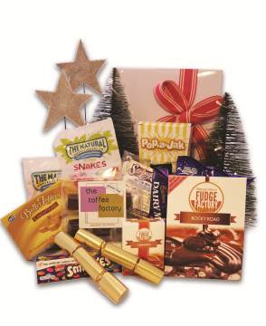 Box of Treats Christmas Gift Basket