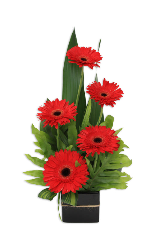 Gerbera Jazz Flower Arrangement