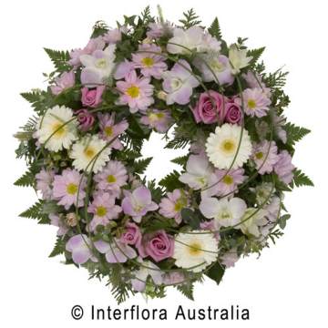Wreath in Soft Colours