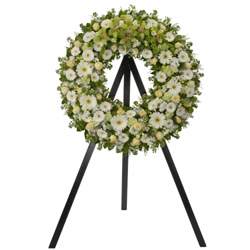 Traditional Large Funeral Wreath