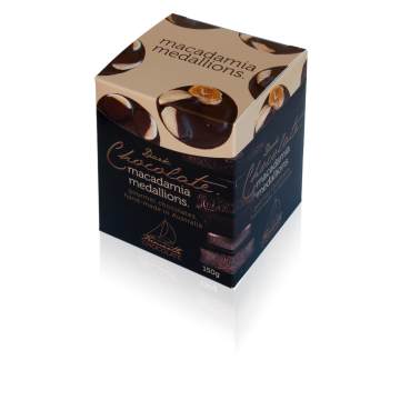 Milk Chocolate Macadamia Medallions 150g