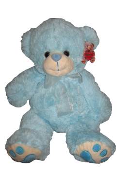 Charlie Blue Teddy Bear