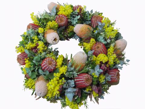 Native Funeral Wreath