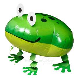 Frog Walking Pet Helium Balloon