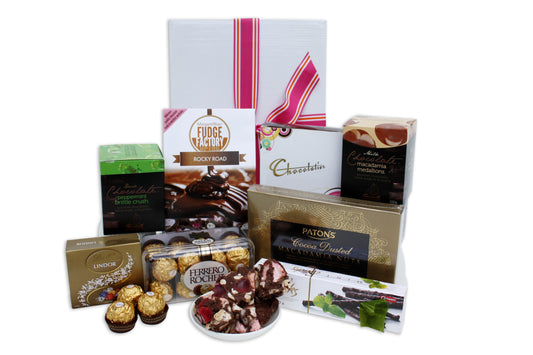Chocoholics Chocolate Christmas Gift Hamper