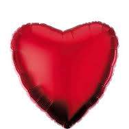 Love Heart Helium Balloon