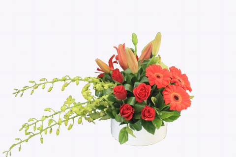 Christmas Table Flower Arrangment - Large